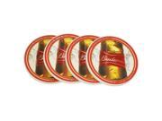 IWDSC 0193 671820 Budweiser Absorbent Coaster Set