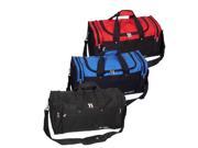 Everest S219 RD 21.5 in. 600 Denier Polyester Everest Signature Sports Duffel