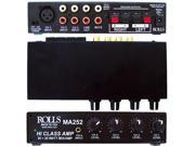 ROLLS MA252 Stereo 20w ch class D Mixer Amp