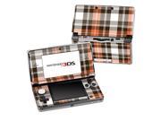 DecalGirl N3DS PLAID CPR Nintendo 3DS Skin Copper Plaid