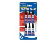 Bazic 2005 24 g. 0.036 oz. Single Use Super Glue Pack of 24