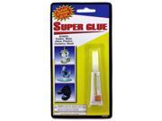 Bulk Buys HZ025 96 3.5 Bottle of Super Glue Bonds Rubber Metal and Glass Pack of 96