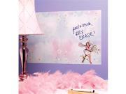 Wallies Wallcoverings 16009 2 sheet Peel Stick Dry Erase Flower Fairies