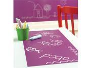 Wallies Wallcoverings 16003 4 sheet Peel Stick Chalkboard Grape