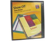 Avery 1.5in. Black Show Off View Binders CT 15 12058