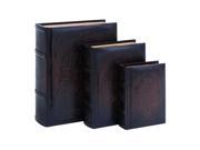 Benzara 55713 Frog Prince Continued Book Box Set In Smooth Leather
