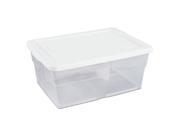 Sterilite 16 Quart Storage Box 16448012 Pack of 12