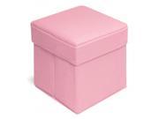 Badger Basket 00240 Pink Folding Storage Seat