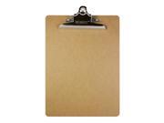 Bazic 1803 24 Standard Hardboard Clipboard with Sturdy Spring Clip Pack of 24