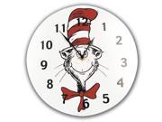 Trend Lab 30067 Circular Wall Clock Dr. Seuss Cat In The Hat