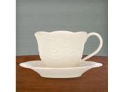 Lenox 822946 French Perle White Cup and Saucer Set