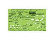 Rapidesign 34R Welding Drafting Template