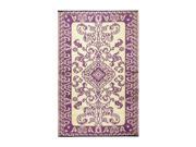 Achla K 00970 Tracery 4 x 6 Floor Mat Violet