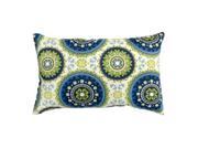 Greendale Home Fashions OC5811S2 SUMMER Rectangle Outdoor Accent Pillows Set of Two Summer