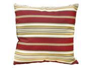 Greendale Home Fashions OC4803S2 ROMASTRIPE Outdoor Accent Pillows Set of Two Roma Stripe