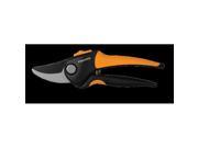 Fiskars Inc Softgrip Bypass Pruner Black orange 10.5 Inch 79436965