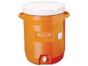 Rubbermaid Home Products 325 1655 01 11 7 Gal Orange Plastic Water Cooler 1655