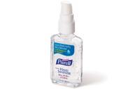 Purell 9606 24 Instant Hand Sanitizer 2 oz. Personal Pump Bottle 24 Carton