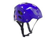 Boneshieldz H30Y BU Bomber Helmet Blue Youth Adjustable