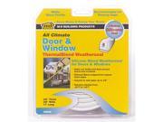 M d Products 17ft. White Door Window Thermal Blend Weatherseal 43846