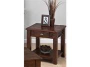 Jofran 731 3 End Table with Drawer and Shelf