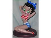 Precious Kids 35004 4.5 Patriotic Betty Boop Resin Figure