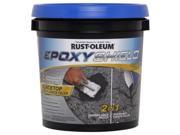 Rustoleum 250700 1 Gallon Epoxy Shield Blacktop Patch Crack Filler Pack of 2