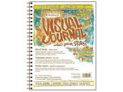 Strathmore ST460 19 9 in. x 12 in. Vellum Visual Journal Wire Bound Mixed Media Book 68 Pages Pack of 6