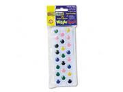 Creativity Street 3438 01 Peel N Stick Wiggle Eyes Assorted Sizes Assorted Colors 125 Pack