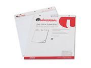 Universal 35603 Self Stick Easel Pads Unruled 25 x 30 White Two 30 Sheet Pads Pack