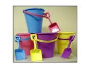 BLINKY 77091 Large Pastel Pail and Shovel Set Pack of 48