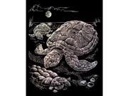Royal Langnickel HOLO13 Engraving Art Set Holographic Foil Sea Turtle