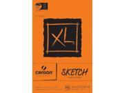 Canson C100510938 5.5 in. x 8.5 in. Sketch Sheet Pad