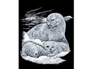 Royal Langnickel SILF16 Engraving Art Set Silver Foil Seal Puppy