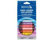 ColArt 4890585 Water Soluble Wax Pastel 12 Color Set