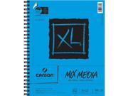 Canson C100510927 9 in. x 12 in. Wire Bound Mix Media Pad