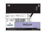 Canson C100510986 19 in. x 24 in. Vellum Sheet Pad