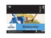 Canson C100511067 15 in. x 20 in. Watercolor Cold Press Block Pad 140lb 300g Pack of 6