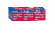 Bazic 907 12 .75 x 1296 in. Transparent Tape Refill Pack of 12