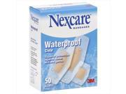 3M Nexcare Waterproof Bandages 50 Assorted