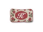 123 Creations C449EGSS Initial S petit point eyeglass case