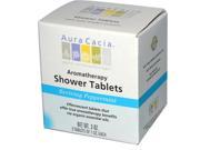 AURA tm Cacia 0414409 Reviving Aromatherapy Shower Tablets Peppermint 3 Tablets