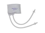 Mabis 06 275 192 Two Tube Bladderless Cuff Neonatal No. 5 White Box of 10