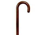 Alex Orthopedic MP 03001 Tourist Handle Wood Cane Walnut Stain