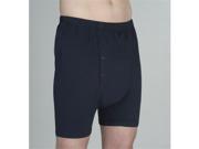 Prime Life Fibers MBB100NAVSM Wearever Small Mens Incontinence Boxer Briefs in Navy