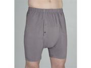 Prime Life Fibers MBB100GRYSM Wearever Small Mens Incontinence Boxer Briefs in Grey