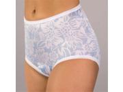 Prime Life Fibers L20SMALL Wearever Small WoMens Floral Fancy Incontinence Panties