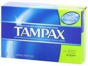 Tampax Tampons Super Absorbency 10 Count