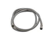 Fluidmaster 131105 No Burst Stainless Steel Ice Maker Connector 120 In.