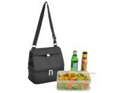 Picnic at Ascot 529 BLK Lunch Cooler Black